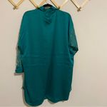 Victoria's Secret Gold Label Emerald Green Lace Sleep Shirt size Small Photo 5