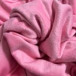 Bebe  Pullover Pink Taffy Rhinestones Logo Sz M NWT Pink Photo 9