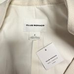 Club Monaco CLUB MONOCO Cream Blazer Bell Sleeve Jacket Size 2 Photo 2
