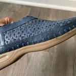 VTG Beacon Euro Flex Huaraches Sandals Leather Blue Mary Jane Size 6 6.5 Photo 4