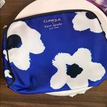 Clinique  x Kate Spade Blue and White Floral Bag Photo 0