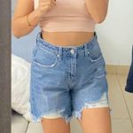 Amazon Organic Blue High Waisted Denim Jeans Photo 0