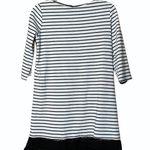 Free People  Black and White Striped Tunic/Dress Size Small Photo 0
