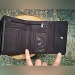 Kate Spade Vintage 90s black polka dot logo medium snap wallet Photo 6