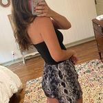 Cache  snake print shorts Photo 4