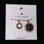 Kate Spade  Rose Gold and Silver Necklace Photo 1