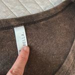 Bella stonewashed, Brown, cotton biker graphic T Photo 2