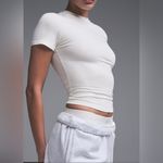 SKIMS  Cotton Jersey T-Shirt Off White XS NWT Photo 1