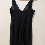 Tart Collections Black Two Tone Leather Mini Dress L Size L Photo 1