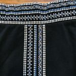 J.Jill  Cotton Knit Embroidered Skirt XSP Photo 1