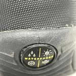 Lands' End  Blue Purple Suede Quilted Walking Hiking Sneakers Womens 9 Photo 5