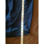 BCBGMAXAZRIA  Size Medium Dress Pleated Office Wear  Rowan Navy Blue Career Wear Photo 11