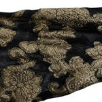 Anthropologie  Gold Metallic Foil Tunic Dress Long Sleeve Party Holiday Size XS Photo 5