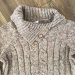 Dress Barn Womans Tan Rainbow Knit Turtleneck Sweater Size 14/16 Photo 5