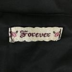 Forever 21 FOREVER Dress Sexy Black Bow Front Strapless XS Photo 6