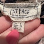 FatFace  Women's Blue Cream Floral Blouse Top Size 2 Photo 2