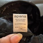 Apana Black and White Crossbody Bag with Artistic Marble Design Photo 4