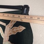 Reiss  Women Size 4 Floral Print High‎ Rise Midi Front Slip Green Elegant Skirt Photo 3