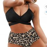 SheIn Women's Sexy Bikini Swimsuits, Women's High Waisted Bandage Photo 1