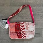 Beaded Shoulder Bag Red Photo 1