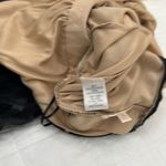 Luxxel ELEGANT BLACK NUDE FLORAL LACE STRAP DEEP V-NECK GOWN sz S Photo 13