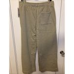 Mate the Label  Organic Fleece Wide Leg Pant Heather Flax X-Large MSRP $138 Photo 3