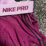 Nike Womens medium  Pro 4" DRI-FIT DOUBLE-UP Yoga Shorts-Bright Grape Photo 6