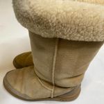 UGG Original  Australia Beige Winter Suede Shearling Boots Unisex Sz M6-L7 Photo 2
