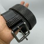 joe's jeans Joe’s Jeans Handmade Genuine Leather Belt Studded Black Size XS Men’s S Women’s Photo 5