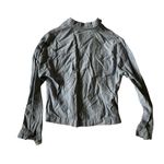 Bill Blass 90s Linen Blend Trucker Jacket Photo 4