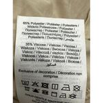 VERO MODA Nelly Top Blouse Ruched Knit Material Long Sleeve Beige Women's XL NWT Photo 9