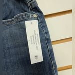 Seven7 Womens Blue Denim Hi-Rise 5 Pocket Step Hem Cropped Jeans Sz 16 NWT Photo 2