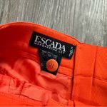 VINTAGE • Escada • High Waisted Shorts • Made in Italy • 100% Wool • Orange • 36 Photo 5