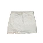 Lucky Brand  women's mini white denim skirt 2/26 Photo 2