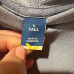 Old Navy  women’s blue Hooded Long Sweatshirt Dress L Tall NWT Photo 4