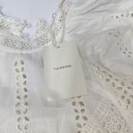 Tularosa  Kassie Mini Dress in White Lace Small Photo 6