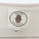 Muche Muchette Pink Lace Crochet Boho Top Photo 2