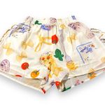 Lisa Says Gah Buon Appetito Ella Bow Tie Shorts w/ Italian Food Graphic New Photo 0