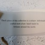 Solitaire Geometric Kaftan Tunic Top – Women's XL Rust White Lace Trim Rayon Photo 5