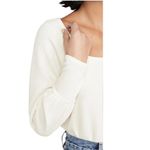 Madewell  Floral Jacquard Square-Neck Top SIZE XS Photo 5