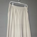 Avec Les Filles  Wide Leg Cream Trousers Dress Pants Women’s Size 6 Anthropologie Photo 3