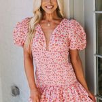 These Three Boutique Floral Smocked Dress Photo 2