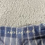 American Eagle  Shorts Womens 6‎ Paperbag High Waist Stripe Boho Photo 4