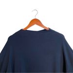 Eileen Fisher Black Jersey Knit Bateau Neck Long Sleeve Dress Photo 4