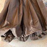 BCBGMAXAZRIA  Silk Bubble Hem Strapless Dress size 8 Photo 5