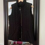 Three Hearts THREE HEART QUILTED Full Zip Vest‎ Size M Blackl Photo 0