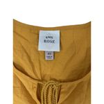 Knox Rose Women's Mustard Yellow Sleeveless Top Photo 2