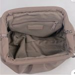 Badgley Mischka  Taupe Wrapped Frame Clutch NWT Photo 7