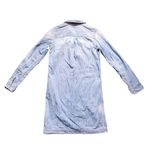 Esprit Denim Dress Women XS Midi Pearl Snap Long Sleeve Chambray EDC Midi Button Blue Photo 1