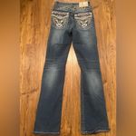 ✨ Rebel Jeans Bootcut Rhinestone Embellished Denim ✨ Blue Size 1J Photo 1